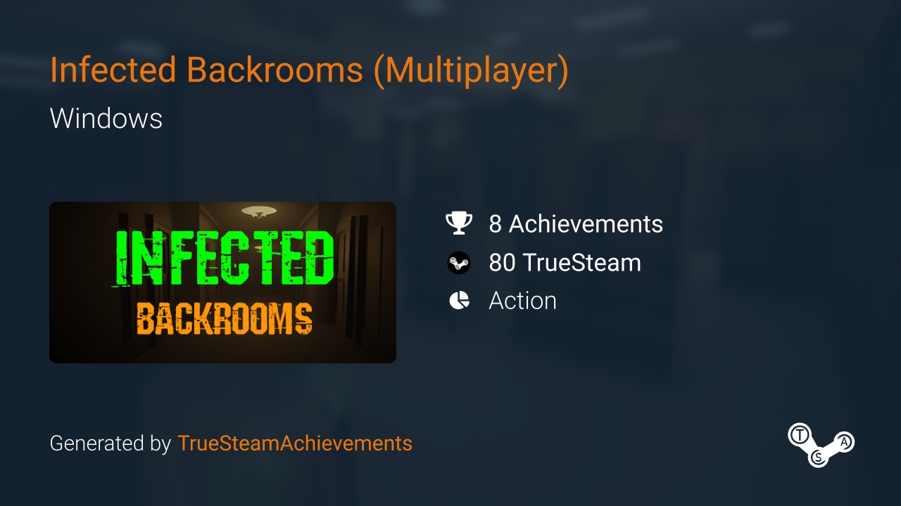 Infected Backrooms: Multiplayer no Steam