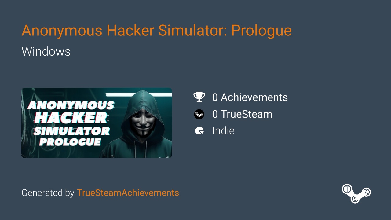 Steam Community :: Anonymous Hacker Simulator
