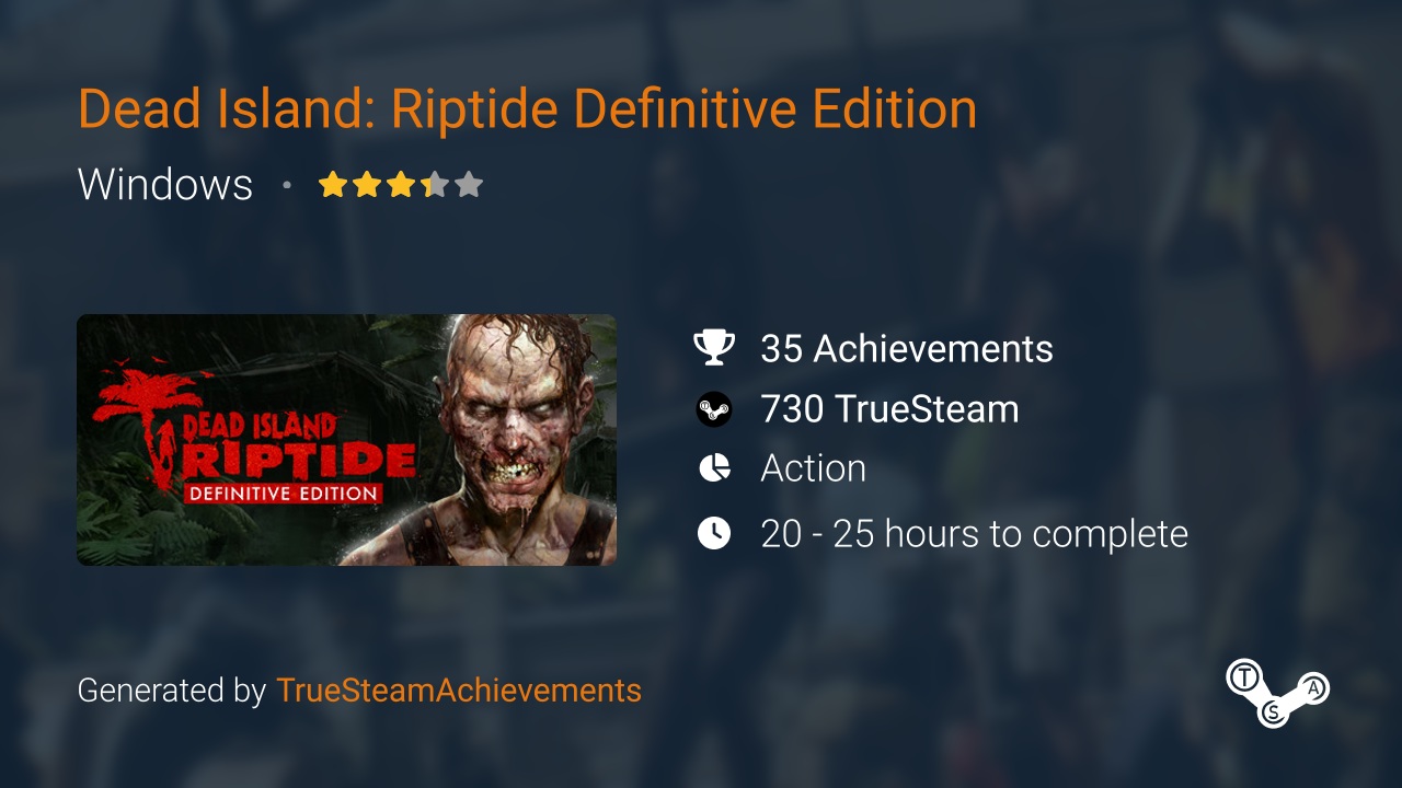 First Do No Harm achievement in Dead Island: Riptide Definitive Edition