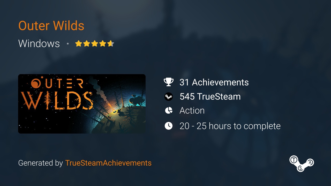 New unnamed achievements were just added to Outer Wilds on steam. : r/ outerwilds