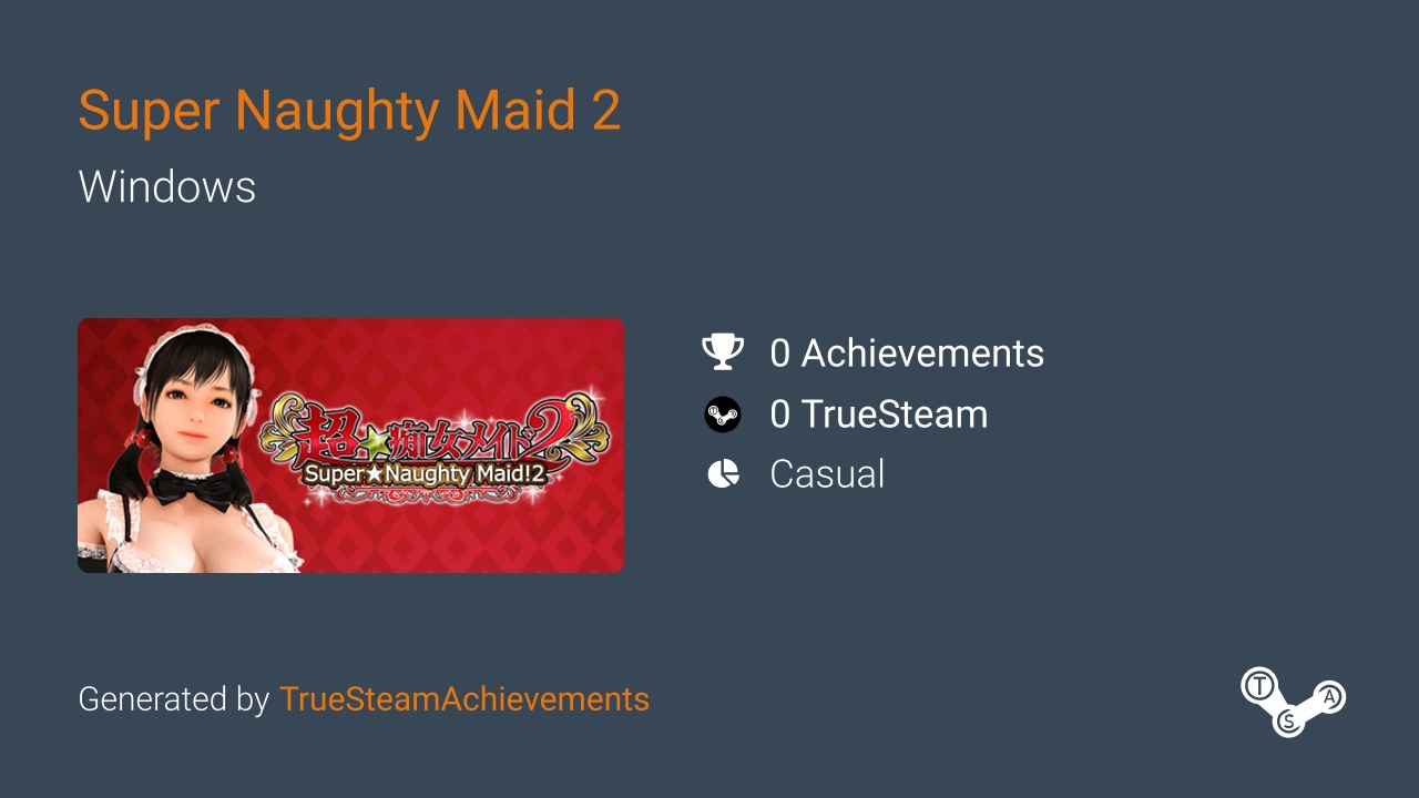 Super Naughty Maid 2 Achievements Truesteamachievements