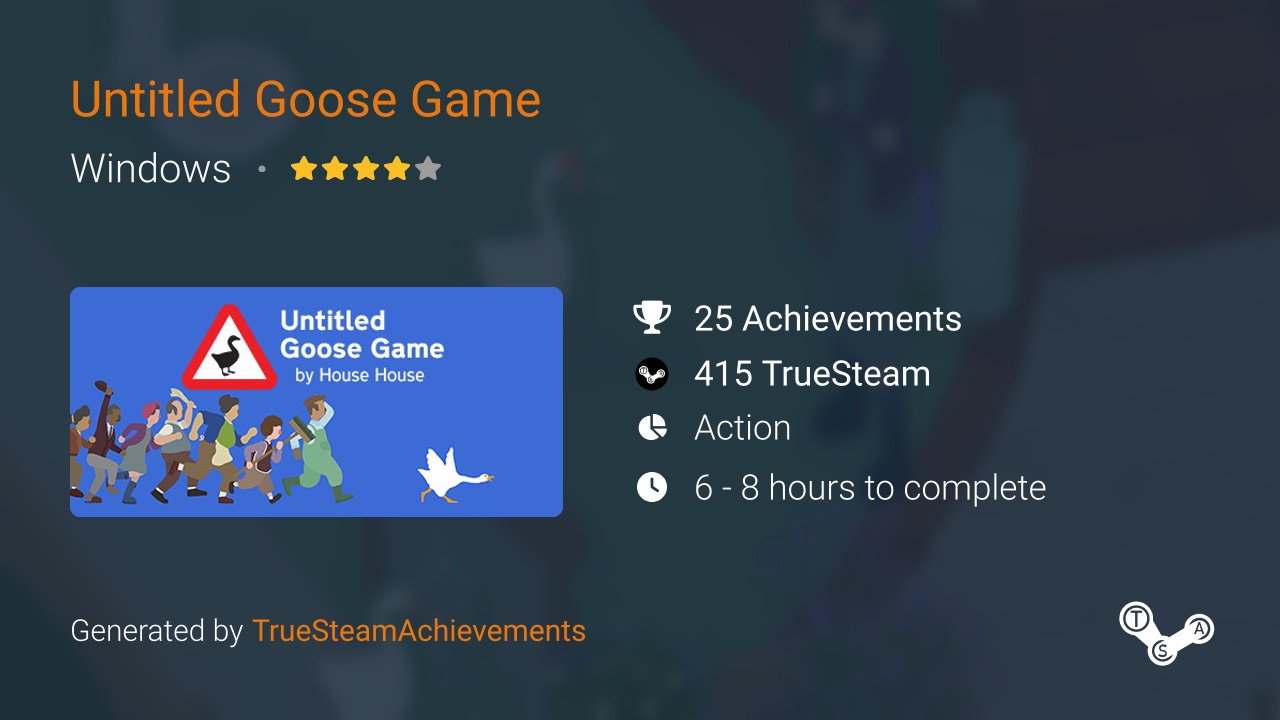 Untitled Goose Game - Nasty Achievement / Trophy Guide