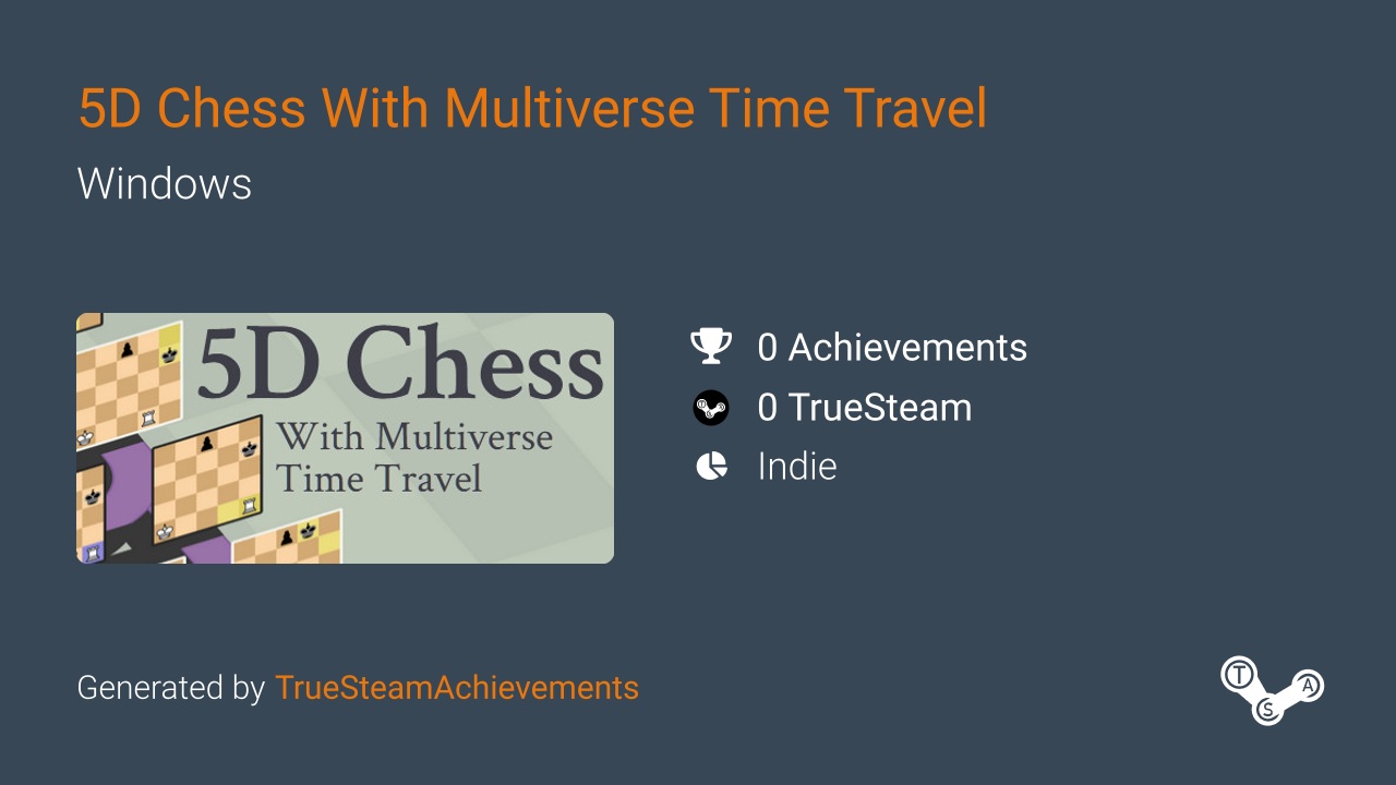 5D Chess With Multiverse Time Travel on Steam