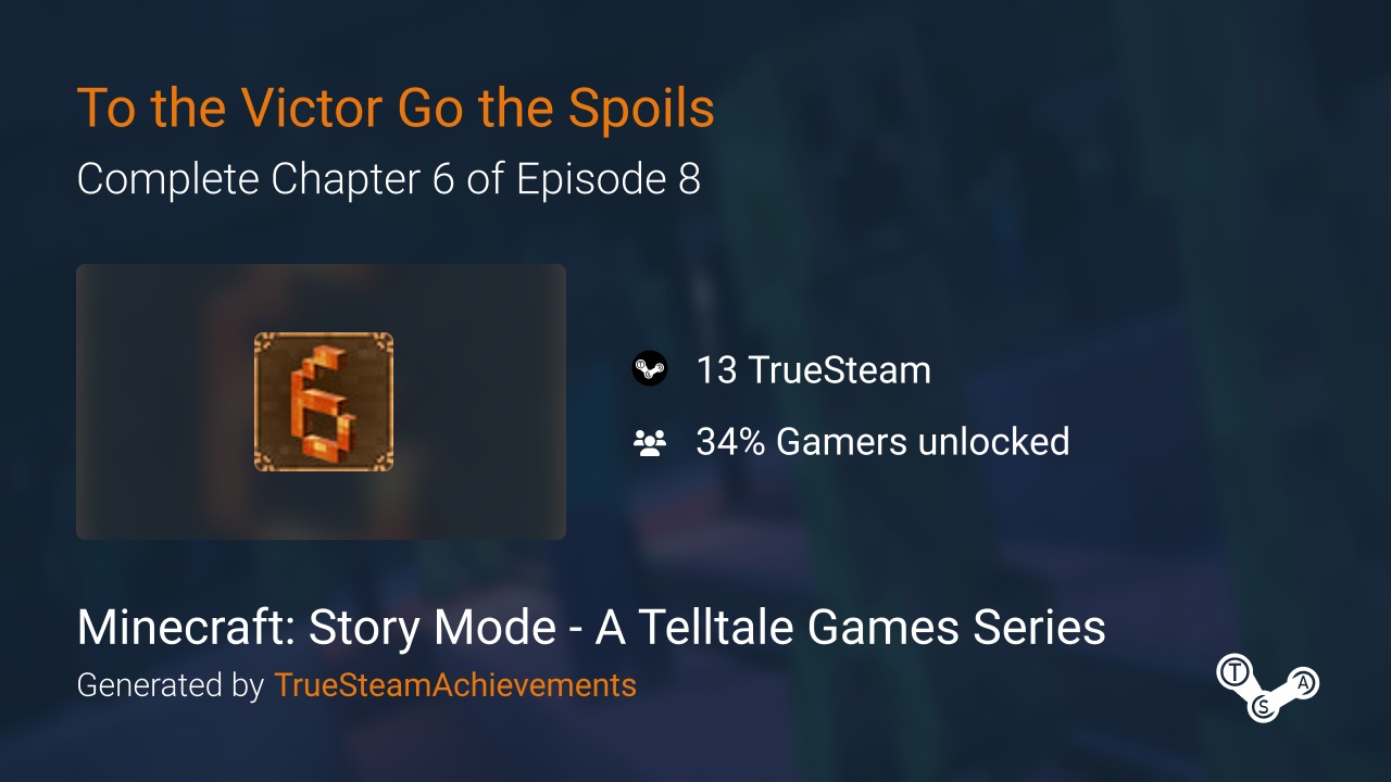 Minecraft: Story Mode - A Telltale Games Series Achievements