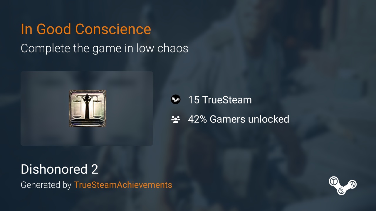 Stay of Execution achievement in Dishonored 2