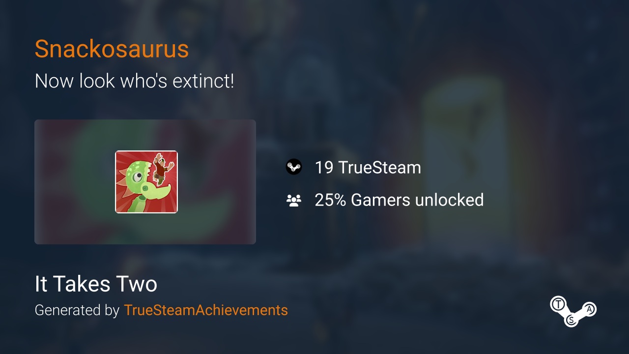 It Takes Two Achievements